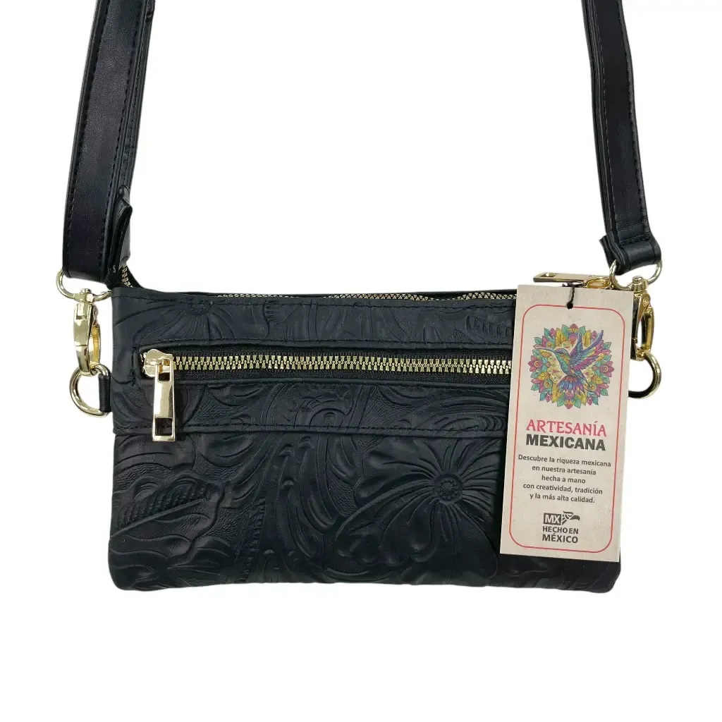 [B16UN15FNEG] UNISEX #15 PIEL  (FLORES NEGRO).webp