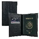 [P1PASCCN] PORTA PASAPORTE PIEL (COCODRILO NEGRO).webp