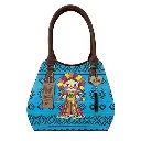 BOLSA VAQUETA AZUL CIELO LELE 7