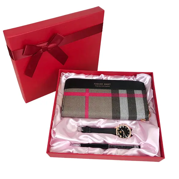 SET REGALO BILLETERA/RELOJ/PLUMA DAMA