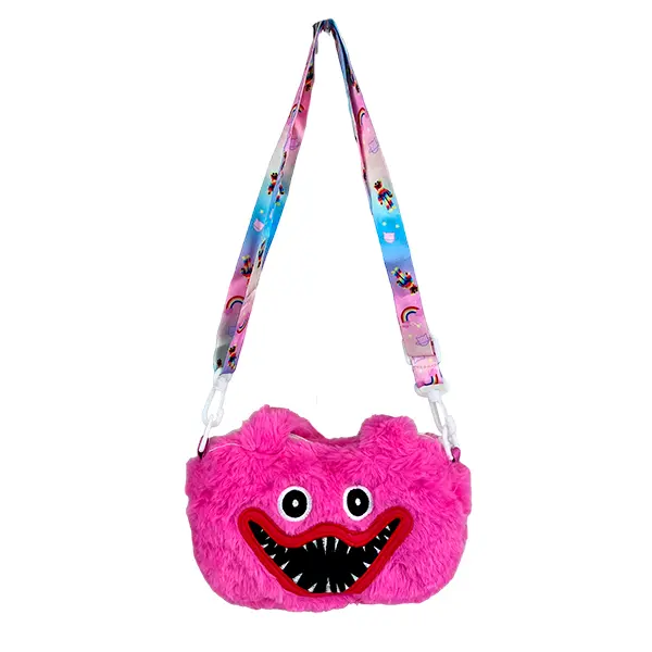 IMPORTACION BOLSITA PELUCHE MONSTRUO FIUSHA