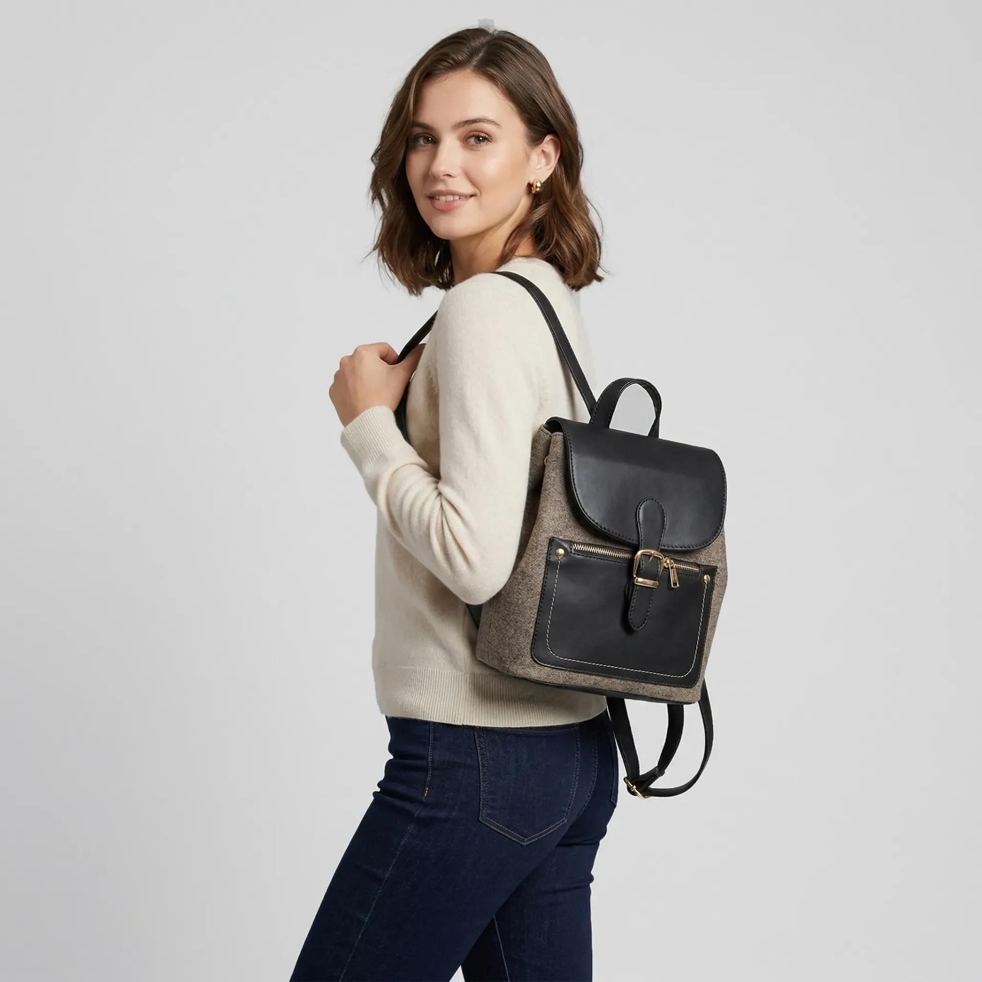 MOCHILA SAMY TEXTIL 