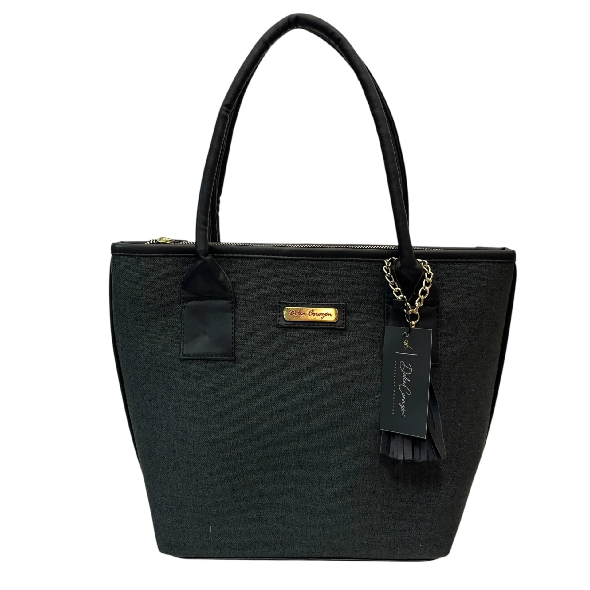 [B02MICHTEGONE] MICHELLE CHICA TEXTIL (GRIS OBSCURO/NEGRO)