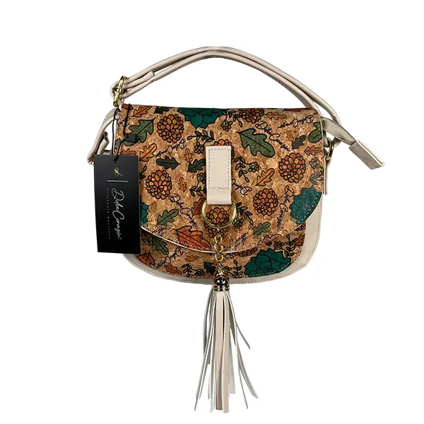 [MAR02LOCOEBE] MARICONERA LOHE TEXTIL (CORCHO ESTAMPADO BEIGE)