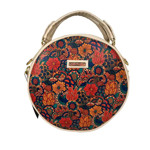 [B02LUCOELAT] LUNA TEXTIL (CORCHO ESTAMPADO LATTE)