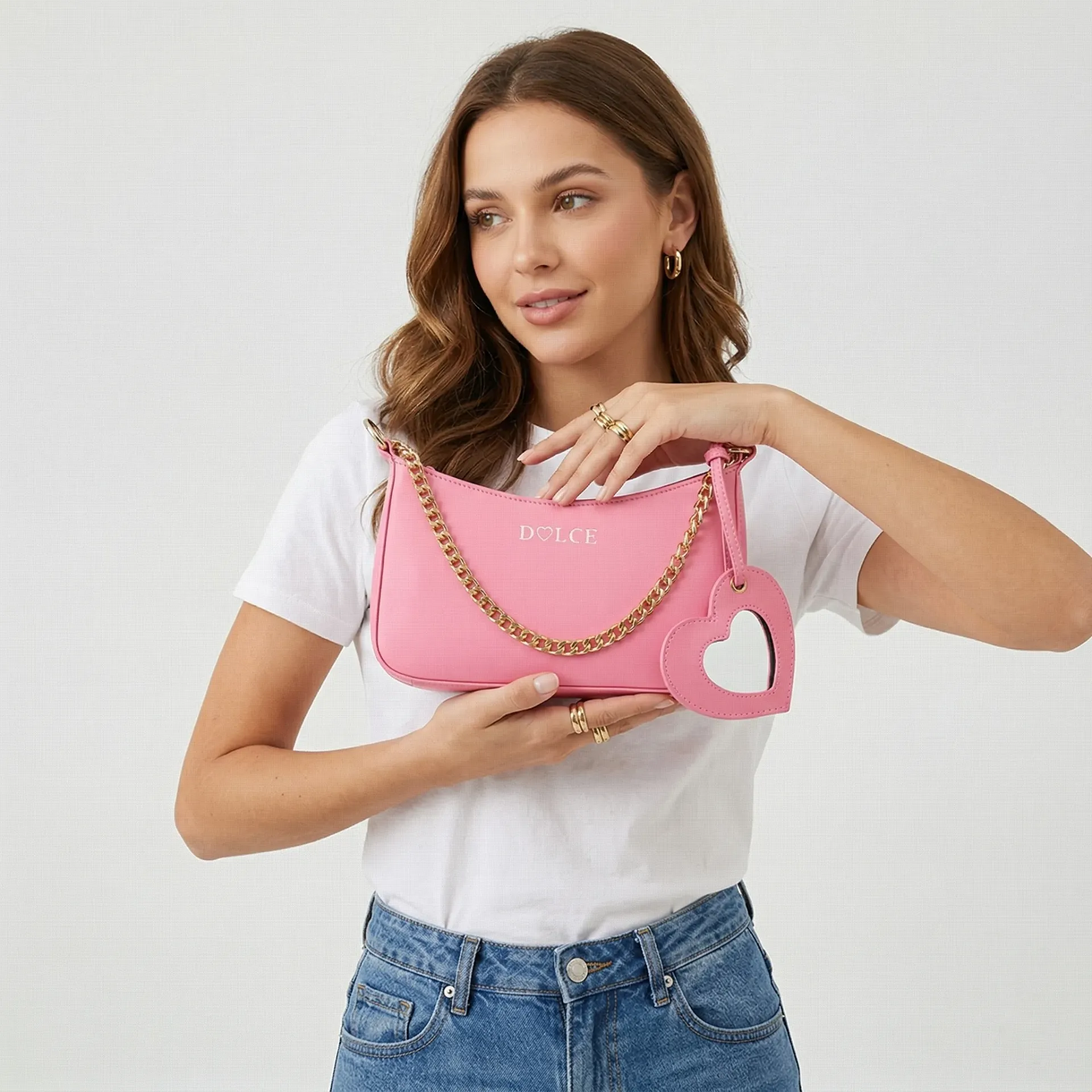 [B08COVEROS] CORAZON VEGANO (ROSA)