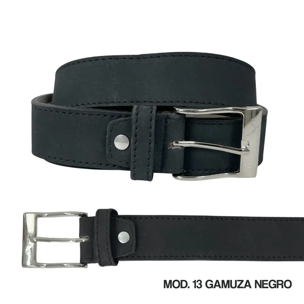 CINTURON PIEL GAMUZA MOD 13