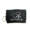 IMPORTACION MINI CARTERA JUST FOR YOU NEGRA