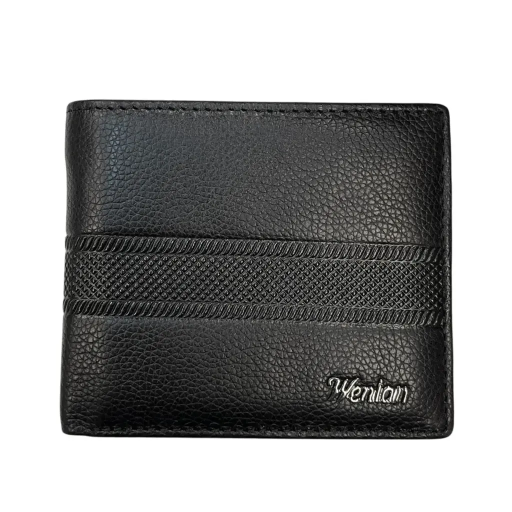 CARTERA PIEL CABALLERO P84 BLACK