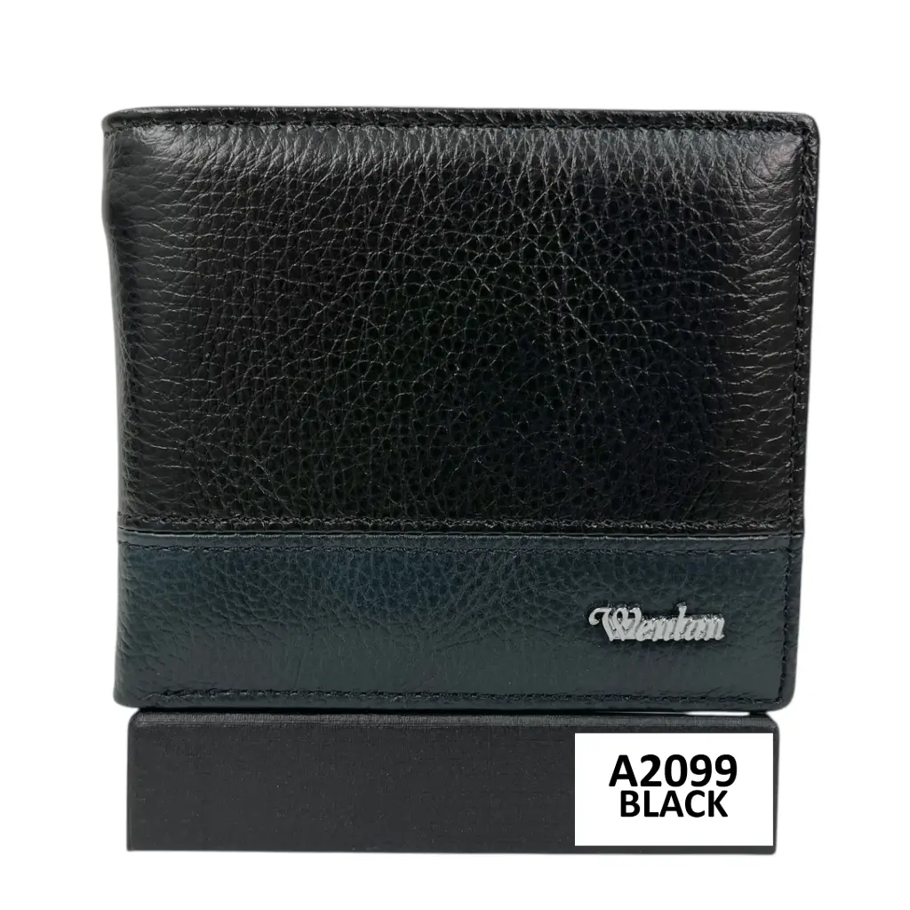 [C05PIA2099BLA] CARTERA PIEL CABALLERO A2099 (BLACK)