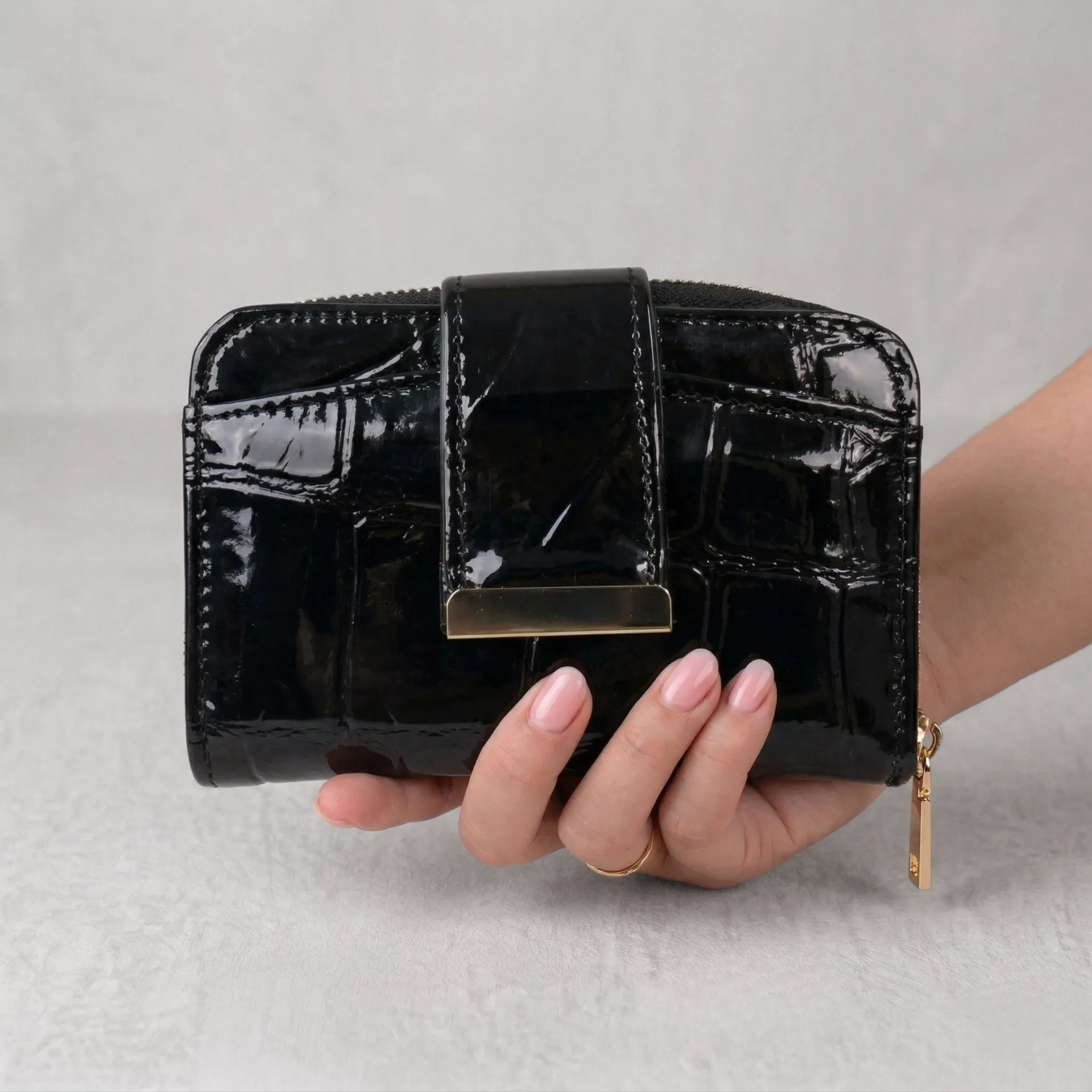 CARTERA BARRA MINI PIEL