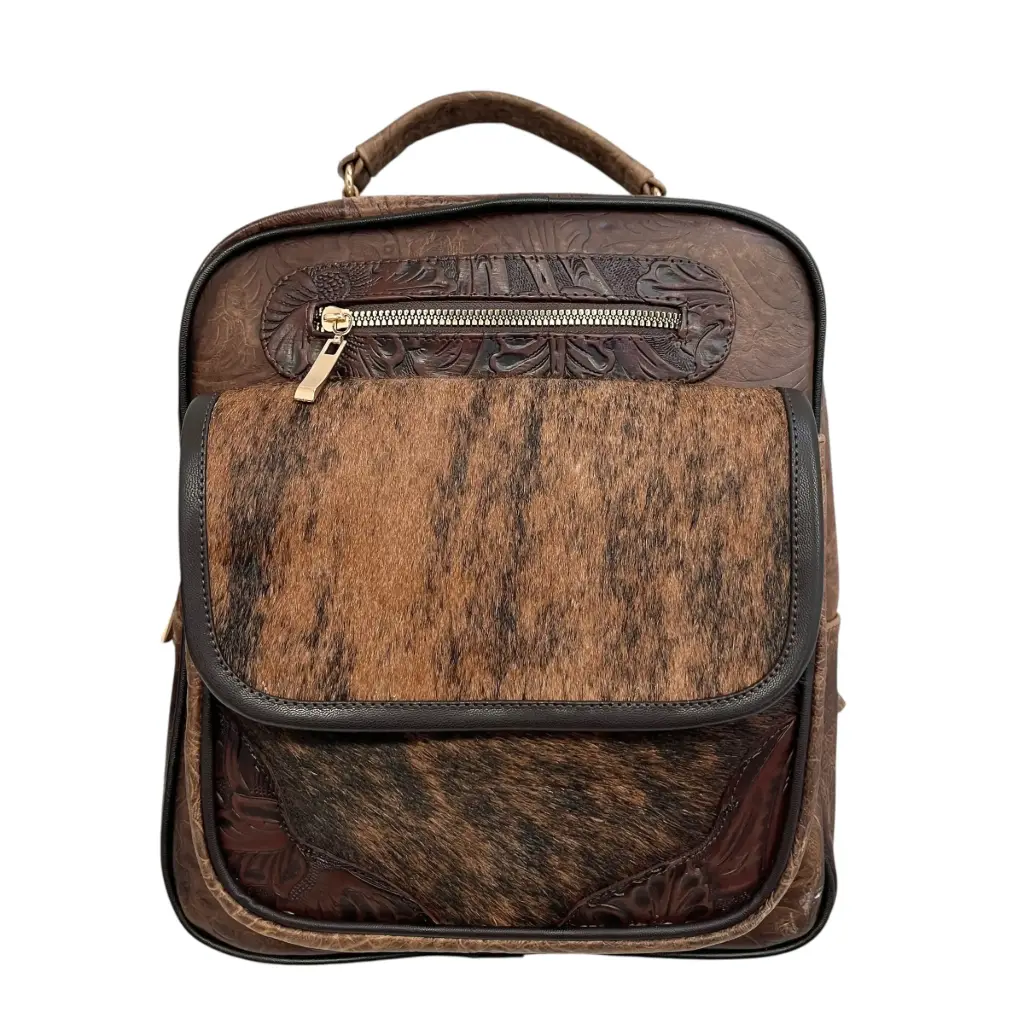 MOCHILA ROX PIEL PELO 