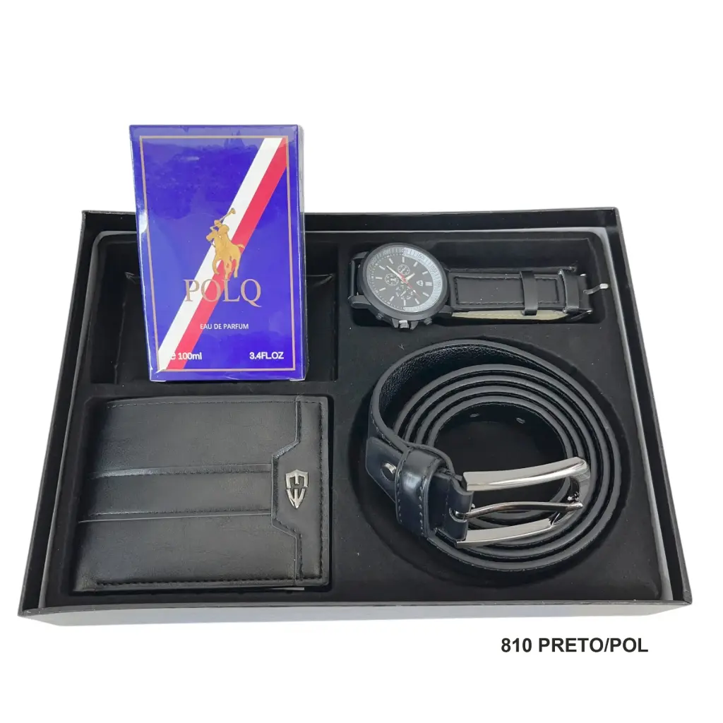 [S1SC810PPO] SET CABALLERO (810 PRETO/POL)