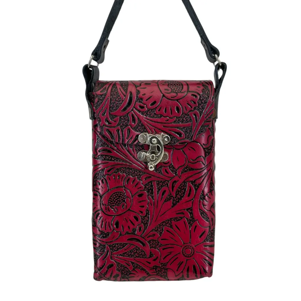 PORTACEL VAQUETA CINCELADA