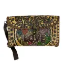 MUÑEQUERA VAQUETA CINCELADA 