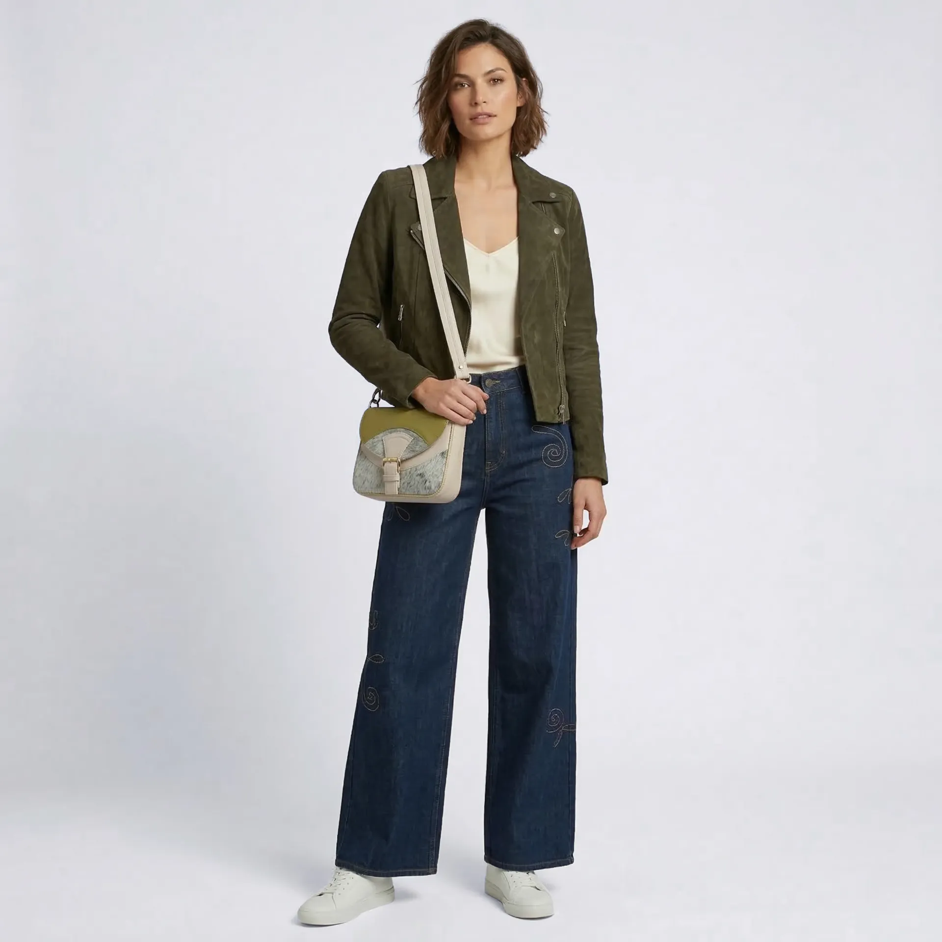 [B2HAPLMEAMOP] HANNA PIEL (PELO LISO MENORCA AMARILLO OPACO)