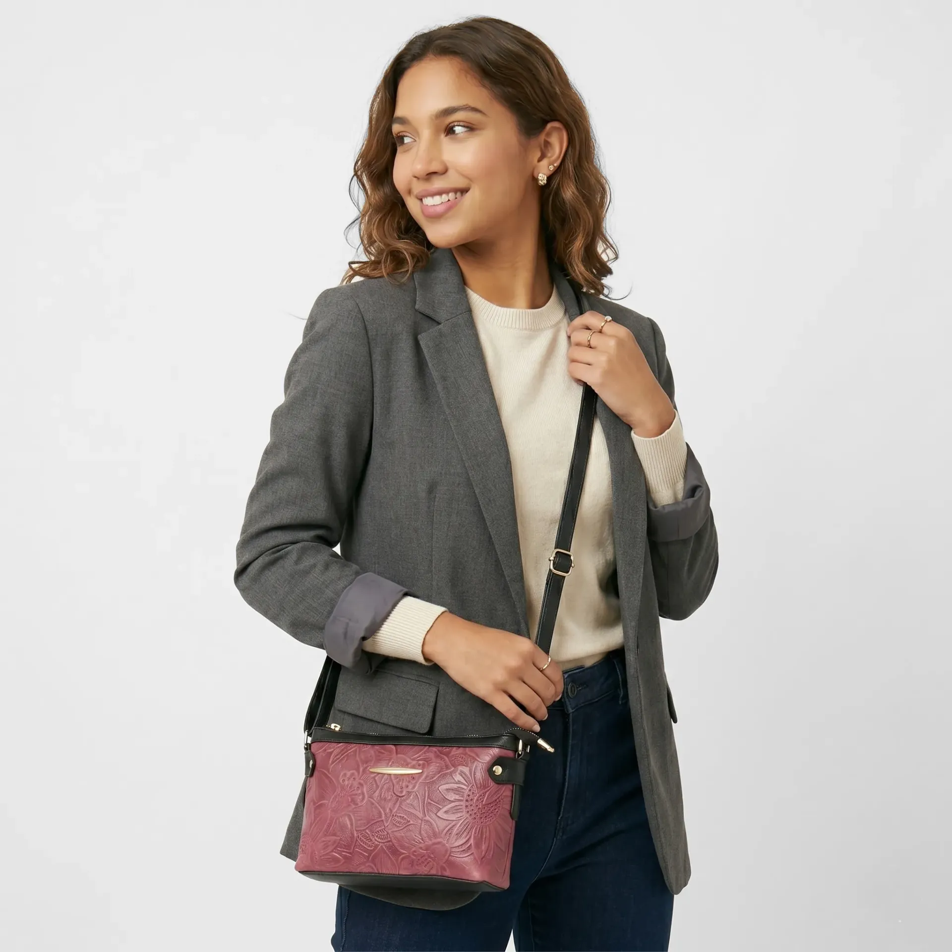 [B2ARIPGGRSN] ARI PIEL (GRASO GIRASOL ROSA/NEGRO)