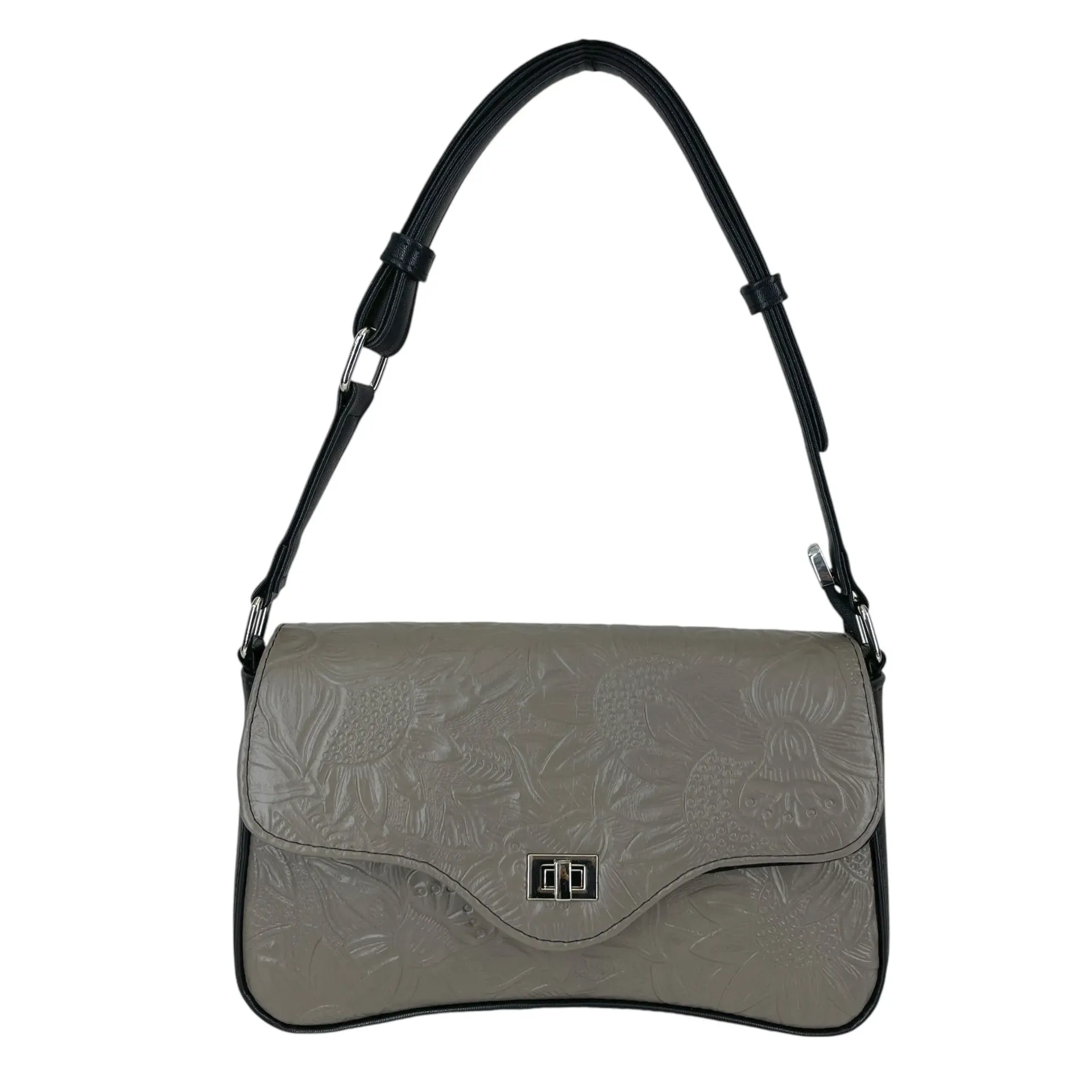 [B2LEGGNEG] LESLY PIEL  (GIRASOL GRIS/NEGRO)