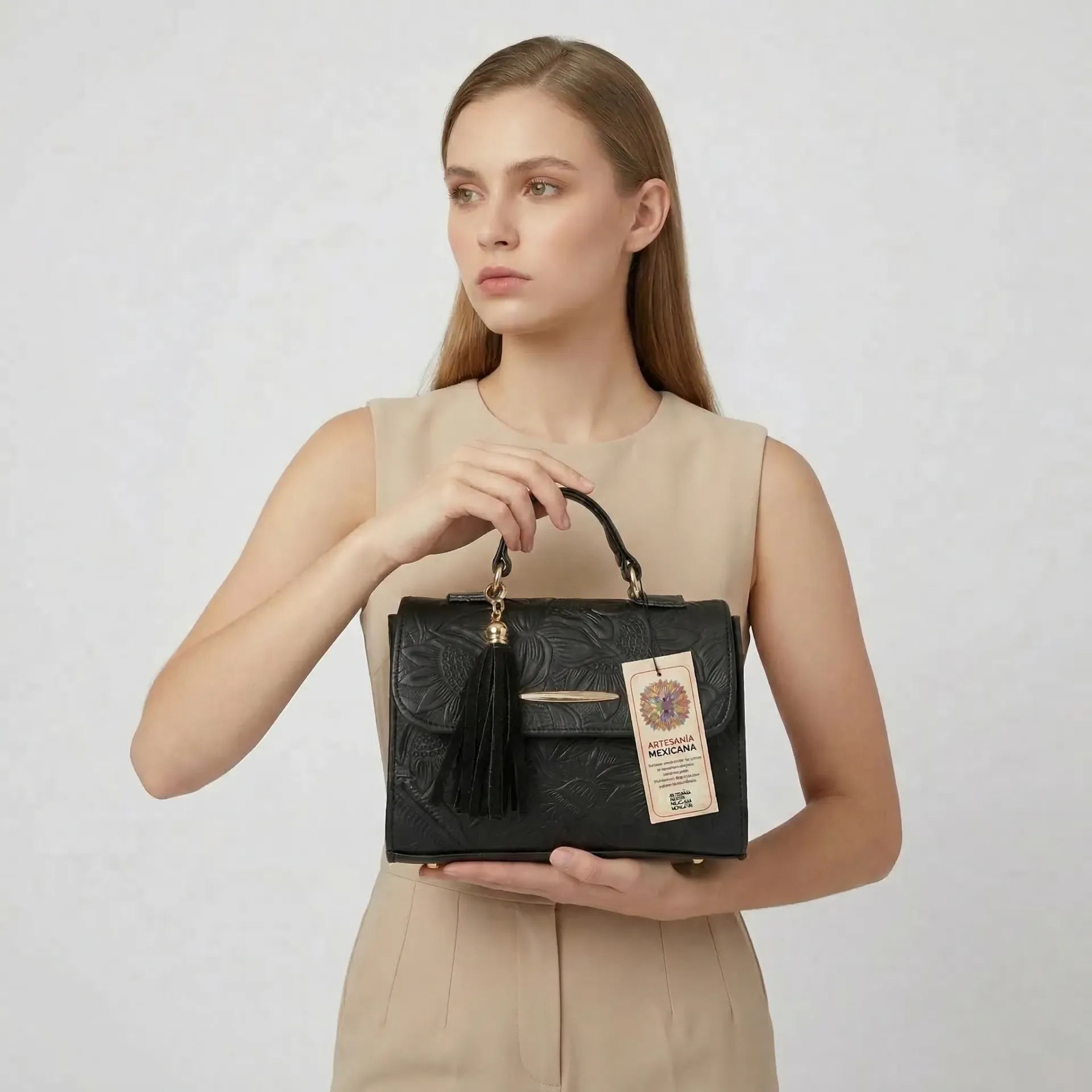 [B2DE2PGNEG] DELIA #2 PIEL  (GIRASOL NEGRO)