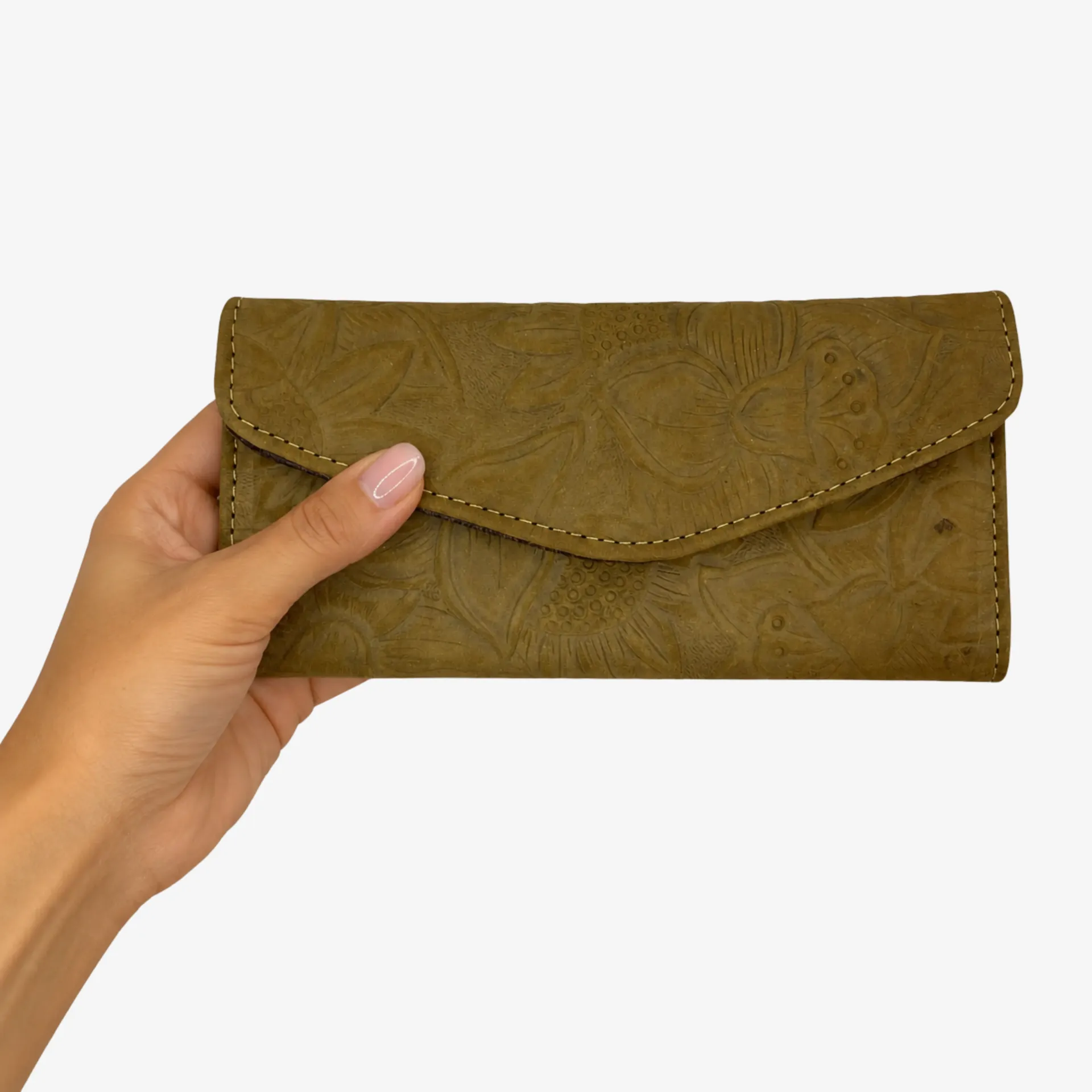 [C0ERKGCAM] CARTERA ERIKA PIEL (GIRASOL CAMEL)