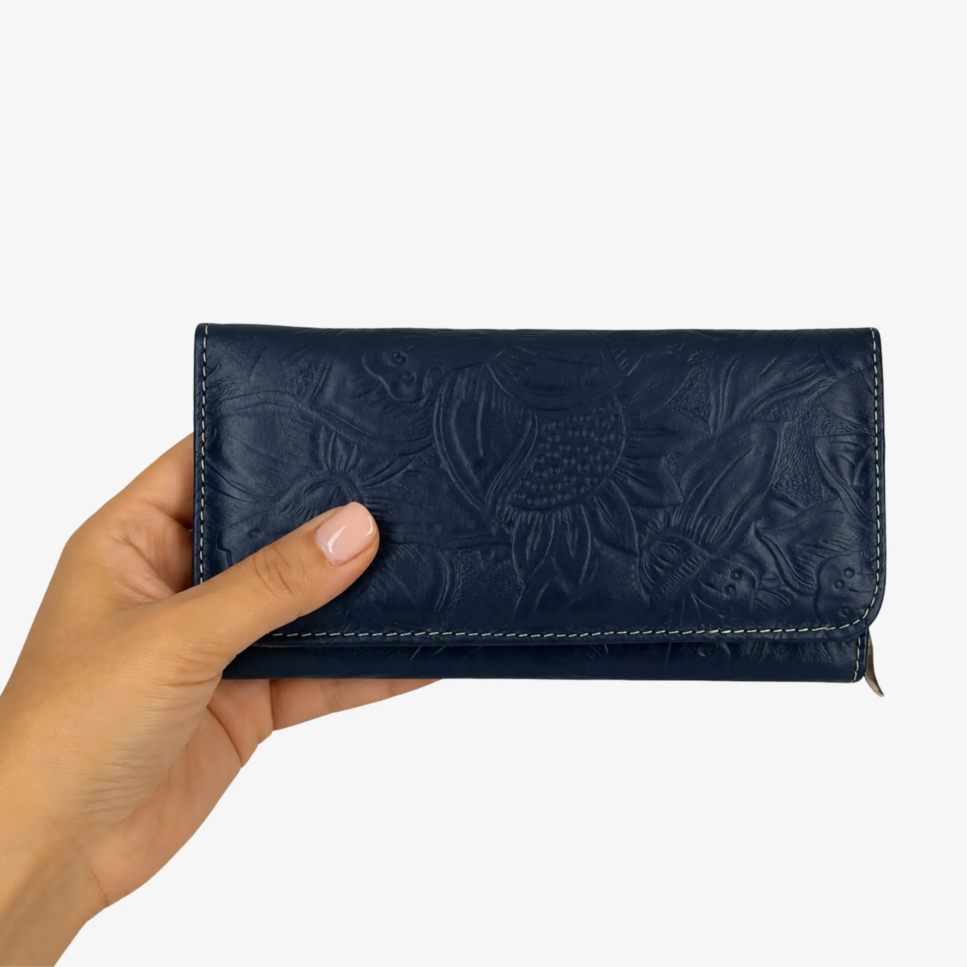 [C0ARZGMAR] CARTERA ARANZA PIEL (GIRASOL MARINO)