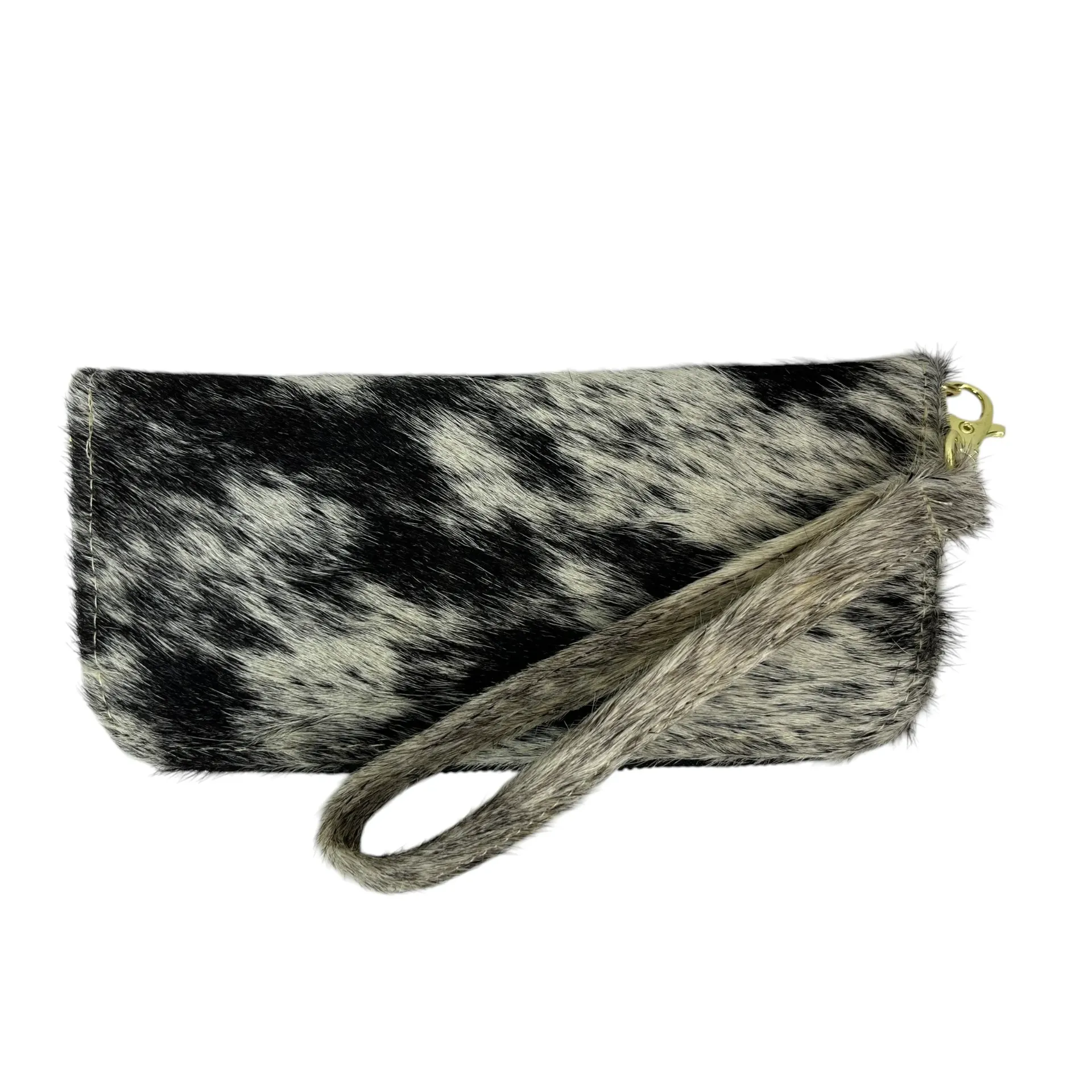 [C7UCIPLNEG] CARTERA PIEL UN CIERRE (PELO COMPLEMENTO NEGRO)