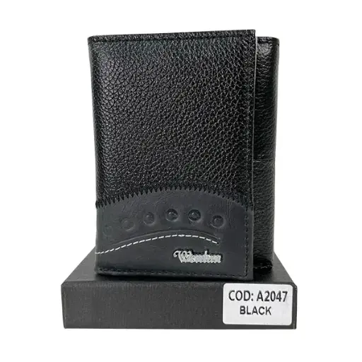 [C05PIA2047BLA] CARTERA PIEL CABALLERO A2047 BLACK
