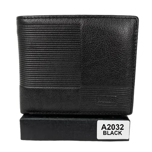 [C05PIA2032BL] CARTERA PIEL CABALLERO A2032 BLACK