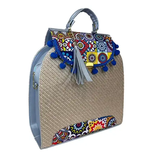 [M10YUGRESD11] MOCHILA GRANDE YUTE ESTAMPADO D11