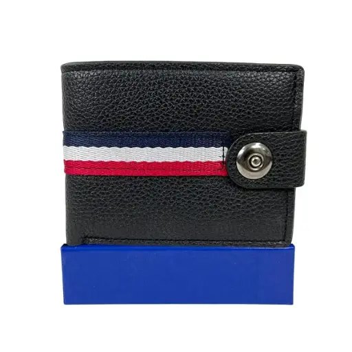[C05PICAMINEFR] CARTERA CABALLERO MICHEEL NEGRO FRANJA