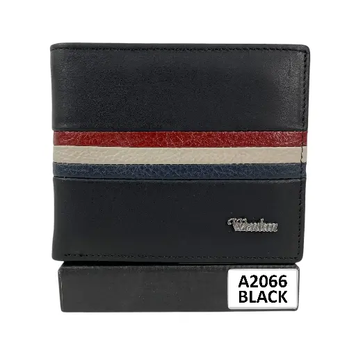 [C05PIA2066BLA] CARTERA PIEL CABALLERO A2066 BLACK