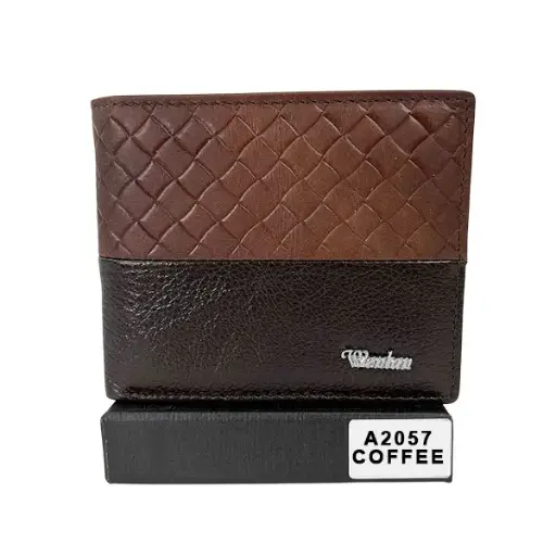[C05PIA2057COF] CARTERA PIEL CABALLERO A2057 COFFEE