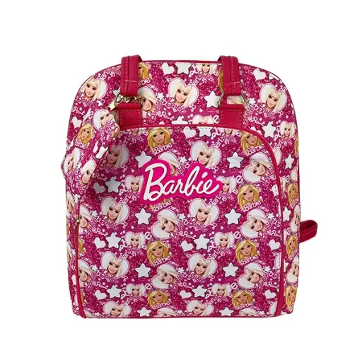 MOCHILA 2 BARBIE TEXTIL 