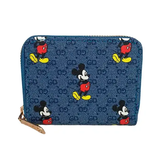 CARTERA MINI UN CIERRE MICKEY