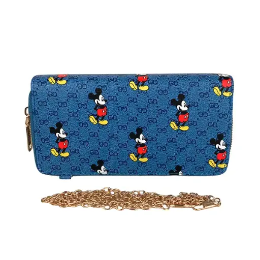 CARTERA DOBLE CIERRE  MICKEY